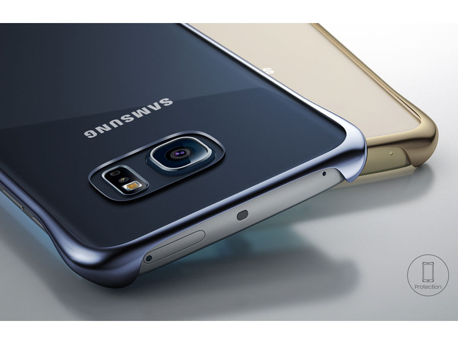 resultaat Onderdrukking Geit Samsung Galaxy S6 Edge Clear Cover - Origineel hoesje (EF-QG925B)