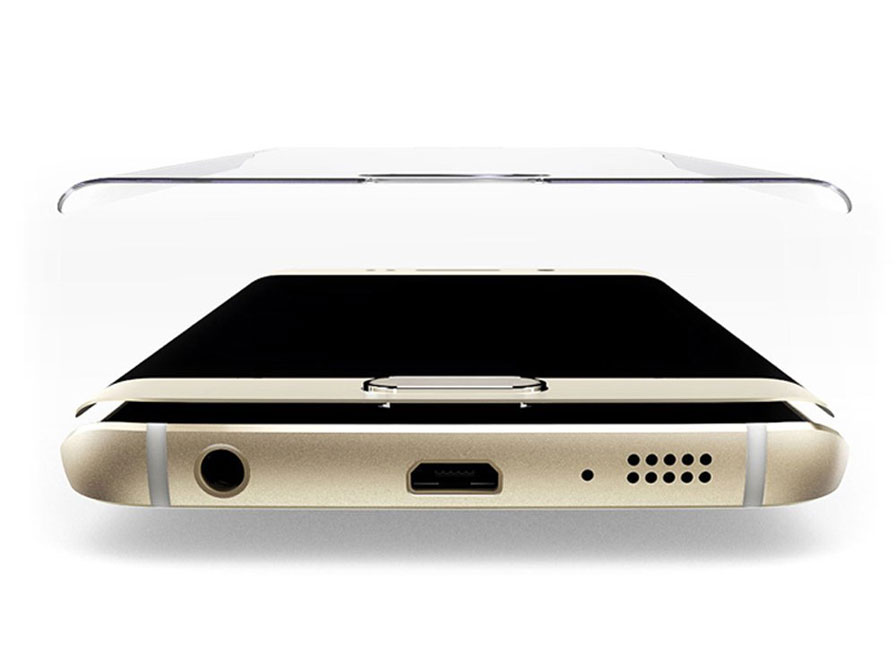 Samsung Galaxy S6 Edge Screenprotector Glas 3D Curved