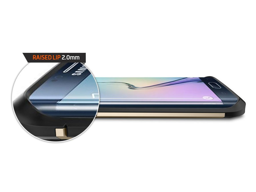Spigen Tough Armor Case - Rugged Samsung Galaxy S6 Edge hoesje
