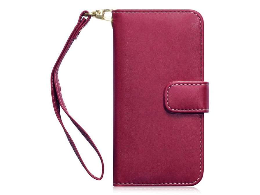 CaseBoutique Flower Wallet Case - Hoesje voor Samsung Galaxy S6 Edge