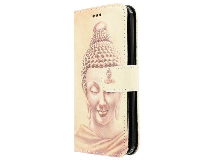 Boeddha Bookcase - Samsung Galaxy S6 Edge hoesje