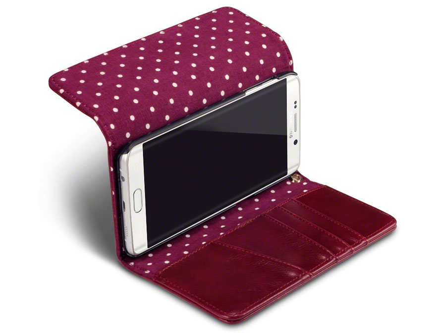Samsung Galaxy S6 Edge+ Hoesje - Covert Polka Dot Case