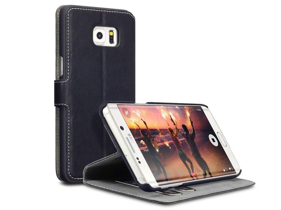 Samsung Galaxy S6 Edge Plus hoesje - Ultraslim Bookcase