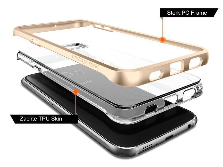 Spigen Neo Hybrid Crystal voor Samsung Galaxy S6 Edge+