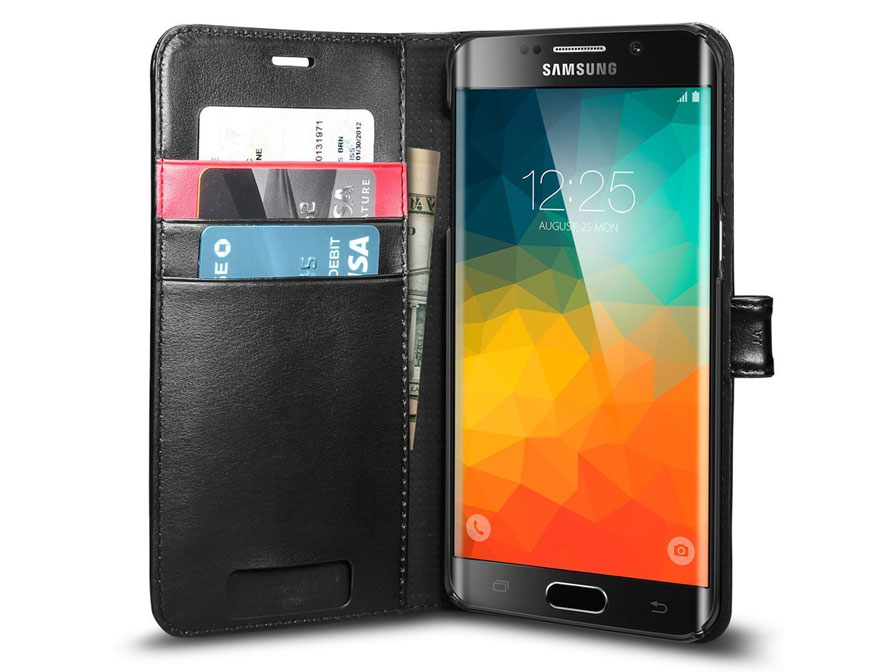 Spigen Wallet S Case - Samsung Galaxy S6 Edge+ hoesje