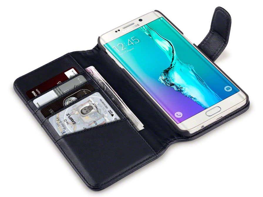 Samsung Galaxy S6 Edge Plus hoesje CaseBoutique Leren Case