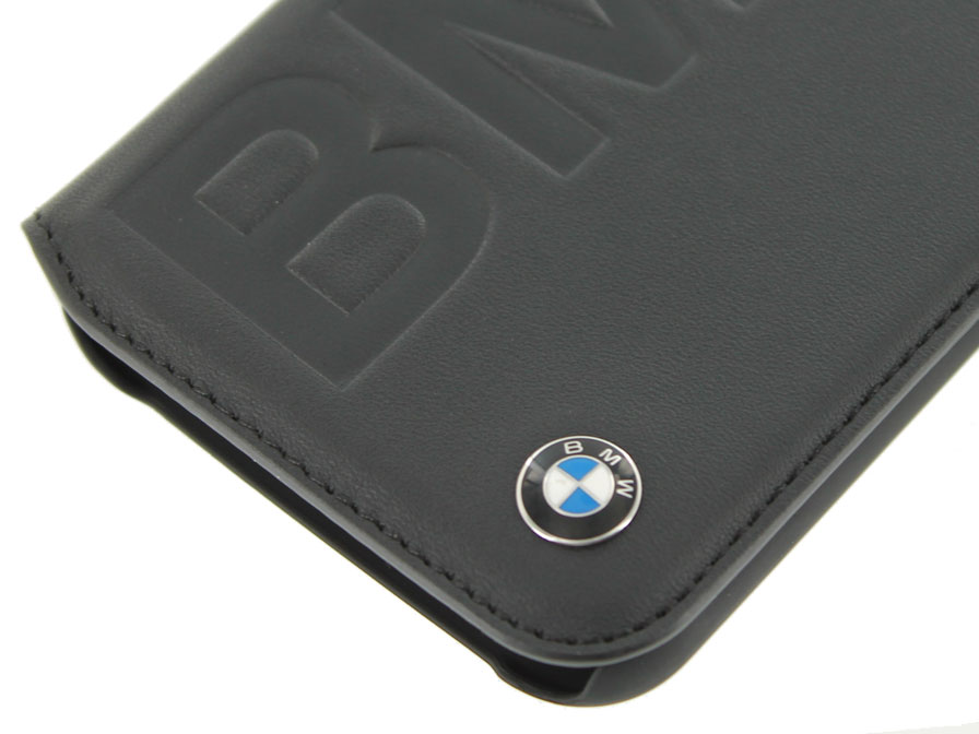 BMW Lederen Bookcase - Samsung Galaxy S6 hoesje