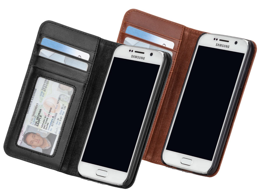 Case-Mate Wallet Folio - Leren Samsung Galaxy S6 hoesje