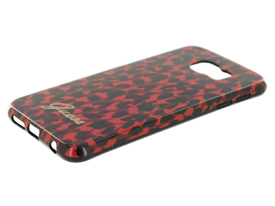 Guess Leopard TPU Case - Samsung Galaxy S6 Hoesje