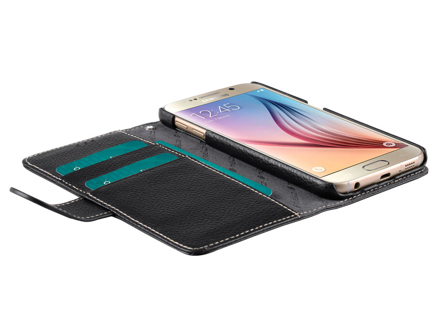 Melkco Wallet Type - Lederen Hoesje voor Samsung Galaxy S6