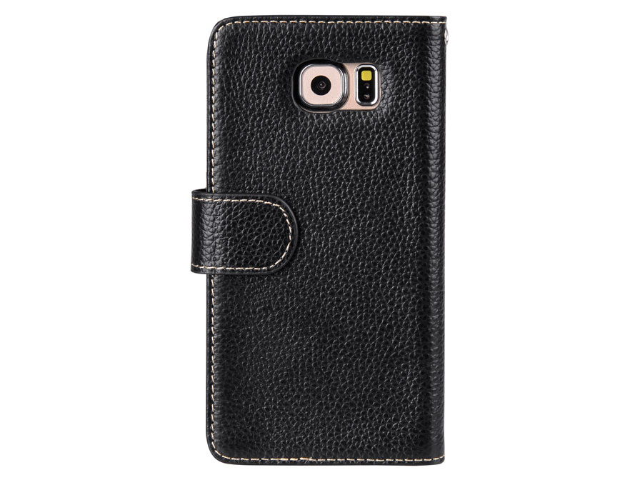 Melkco Wallet Type - Lederen Hoesje voor Samsung Galaxy S6