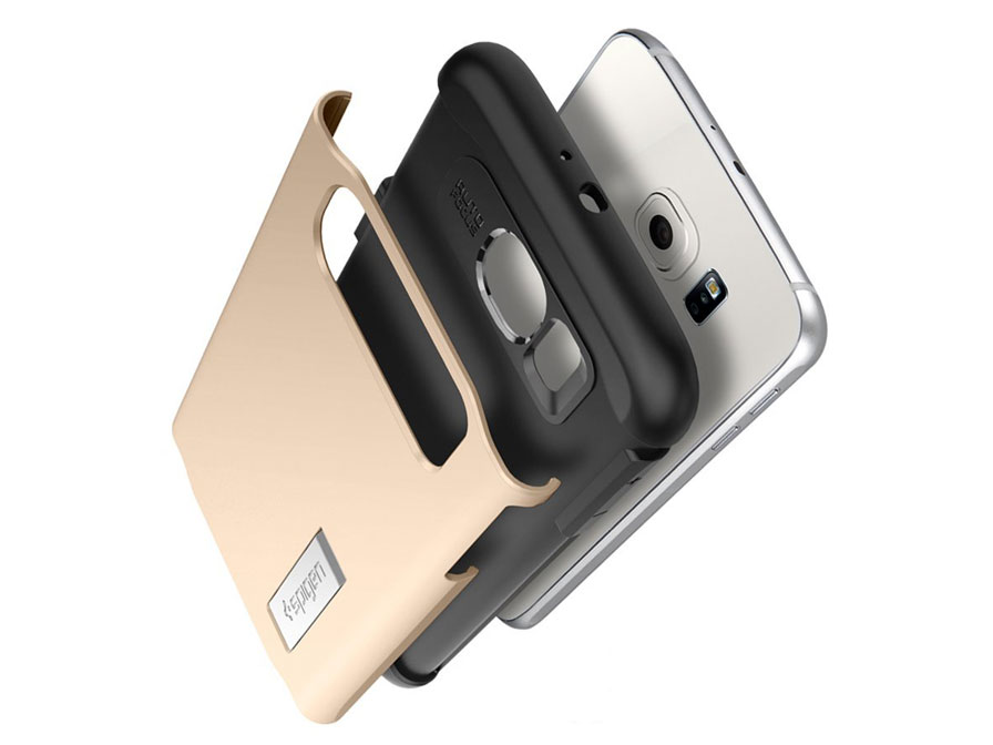 Spigen Slim Armor Case - Rugged Samsung Galaxy S6 hoesje