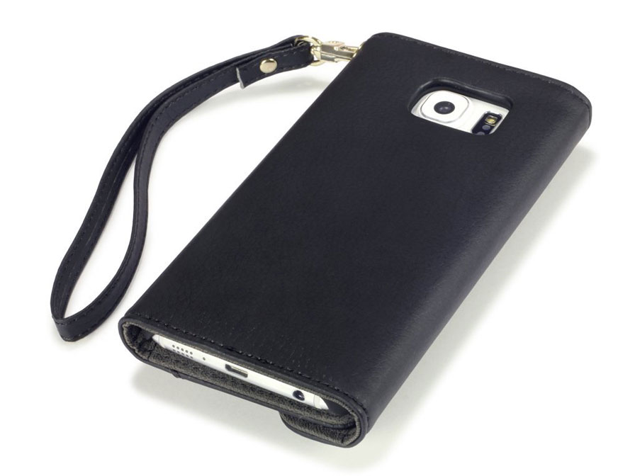 Covert Studded Trifold Wallet Case - Hoesje voor Samsung Galaxy S6