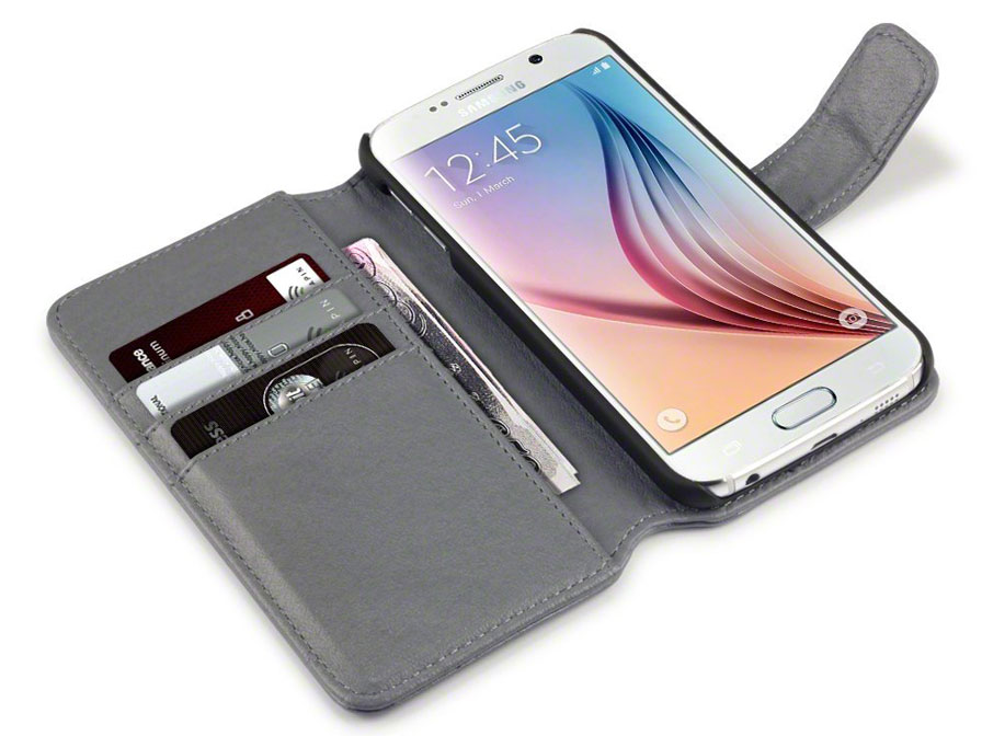 CaseBoutique Leather Wallet Case - Samsung Galaxy S6 hoesje
