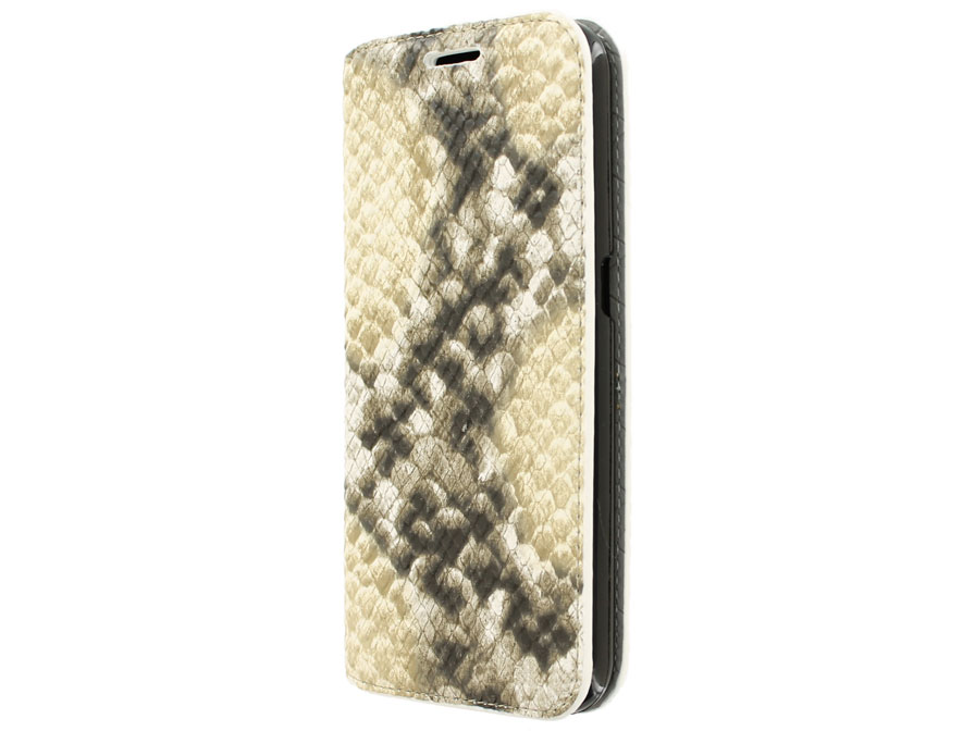 Slimline Snake Book Case - Samsung Galaxy S6 hoesje