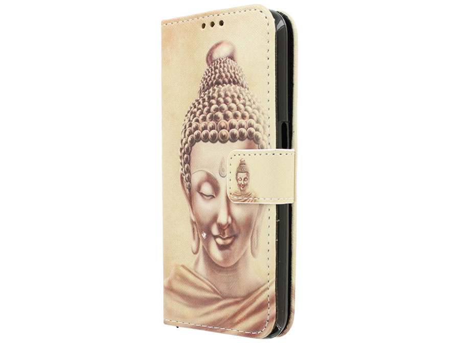 Boeddha Bookcase - Samsung Galaxy S6 hoesje