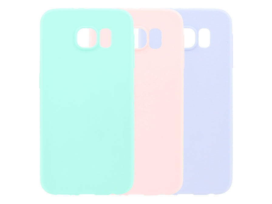 Pastels Serie TPU Case - Samsung Galaxy S6 hoesje