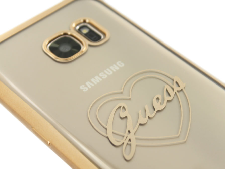 Guess Heart TPU Case - Samsung Galaxy S7 hoesje