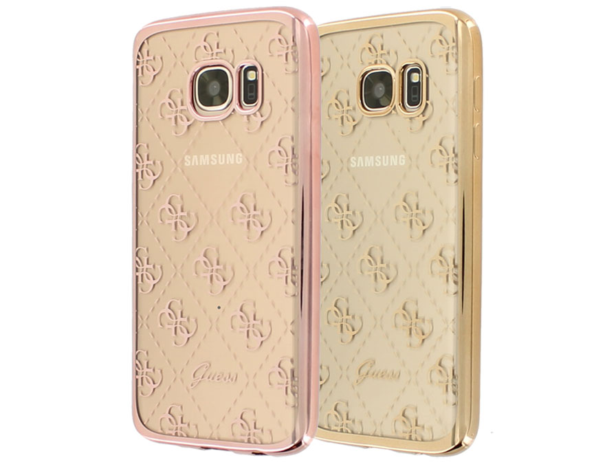 Guess Monogram TPU Case - Samsung Galaxy S7 hoesje