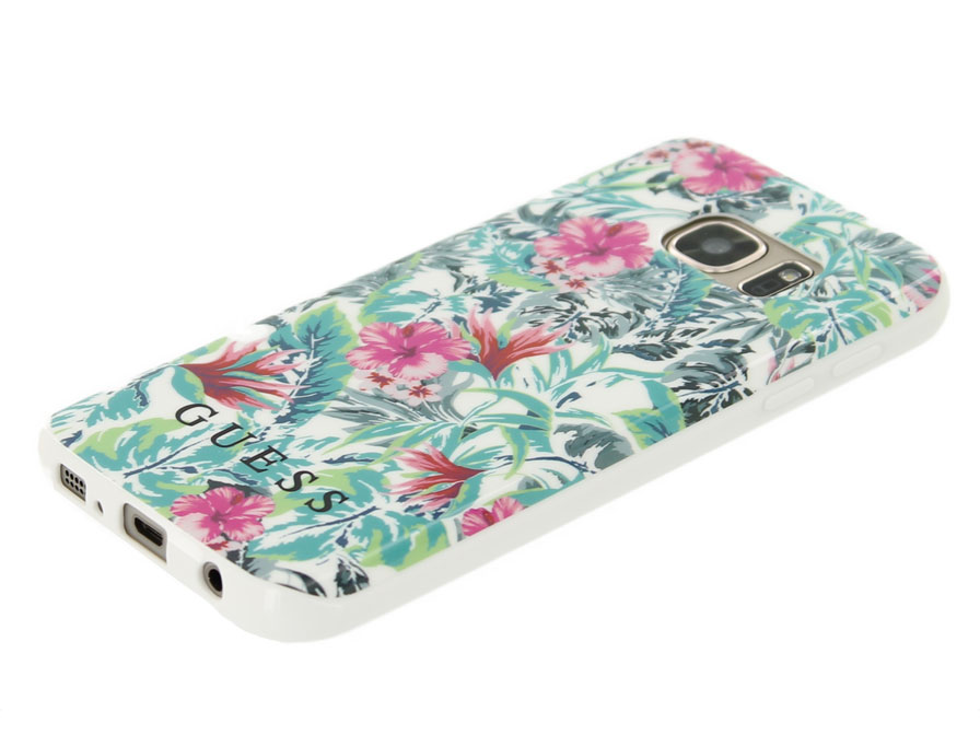 Guess Tropical TPU Case - Samsung Galaxy S7 hoesje