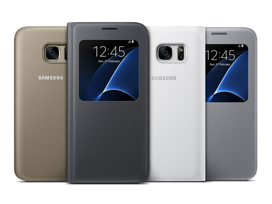 Verkeerd Soepel vergelijking Samsung Galaxy S7 S-View Cover | Origineel Hoesje