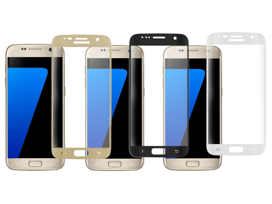 Samsung Galaxy S7 Screenprotector Curved Tempered Glass