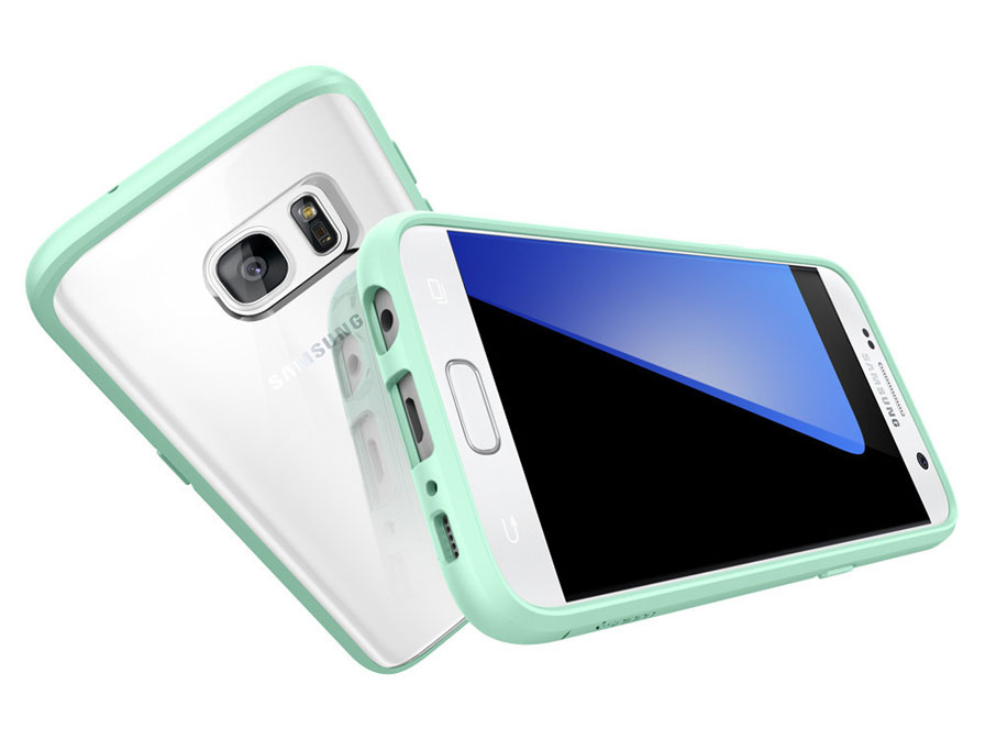 Spigen Ultra Hybrid Mint - Samsung Galaxy S7 hoesje