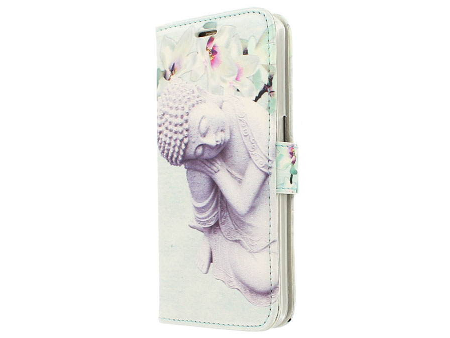Boeddha Flower Bookcase - Samsung Galaxy S7 hoesje