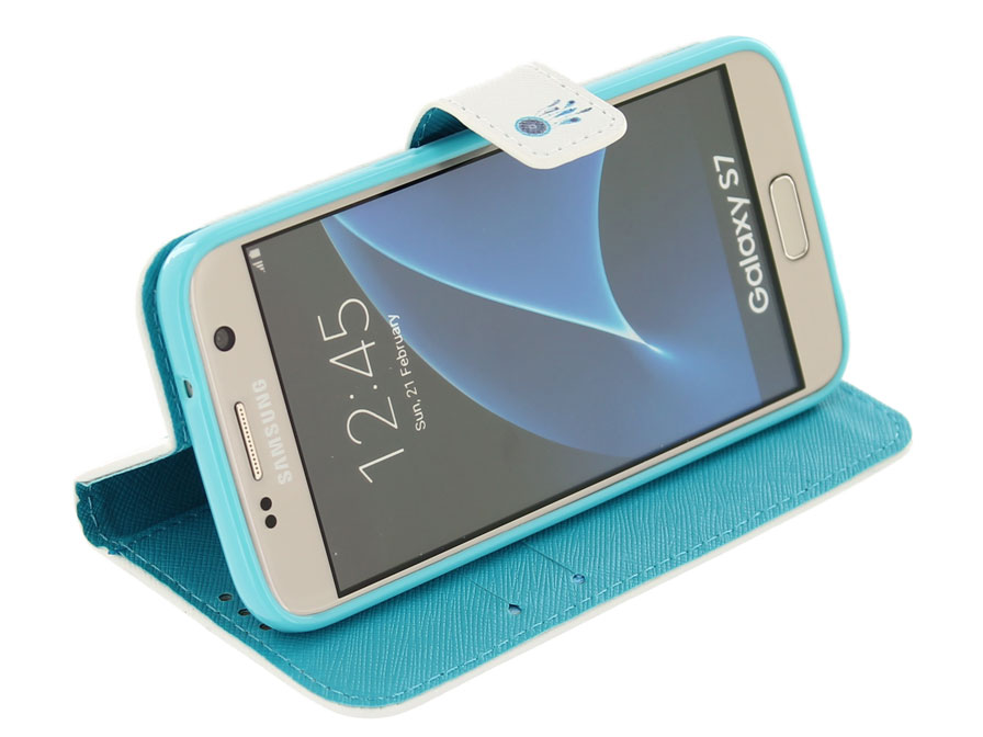 Dreamcatcher Bookcase - Samsung Galaxy S7 hoesje