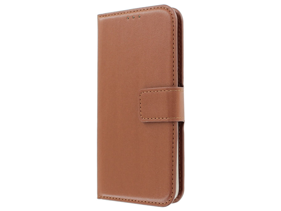 Wallet Book Case - Samsung Galaxy S7 hoesje (Bruin)