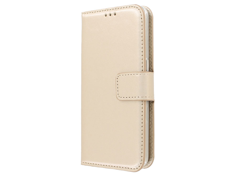 Wallet Book Case - Samsung Galaxy S7 hoesje (Goud)
