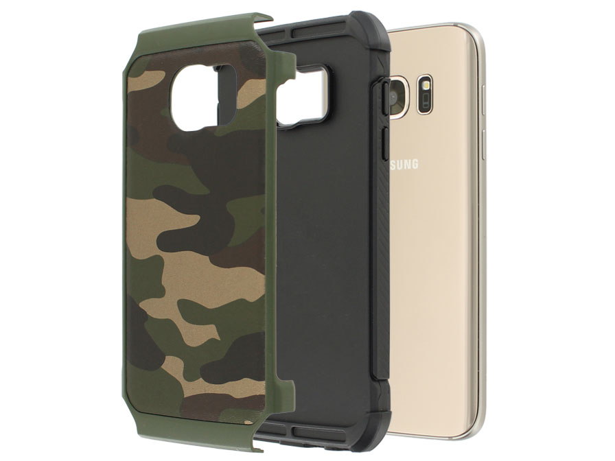 Rugged Camouflage Case - Samsung Galaxy S7 hoesje