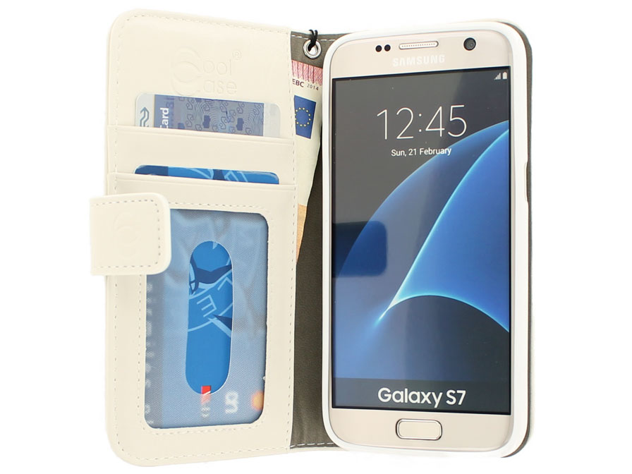 Studs Stardust Bookcase - Samsung Galaxy S7 hoesje