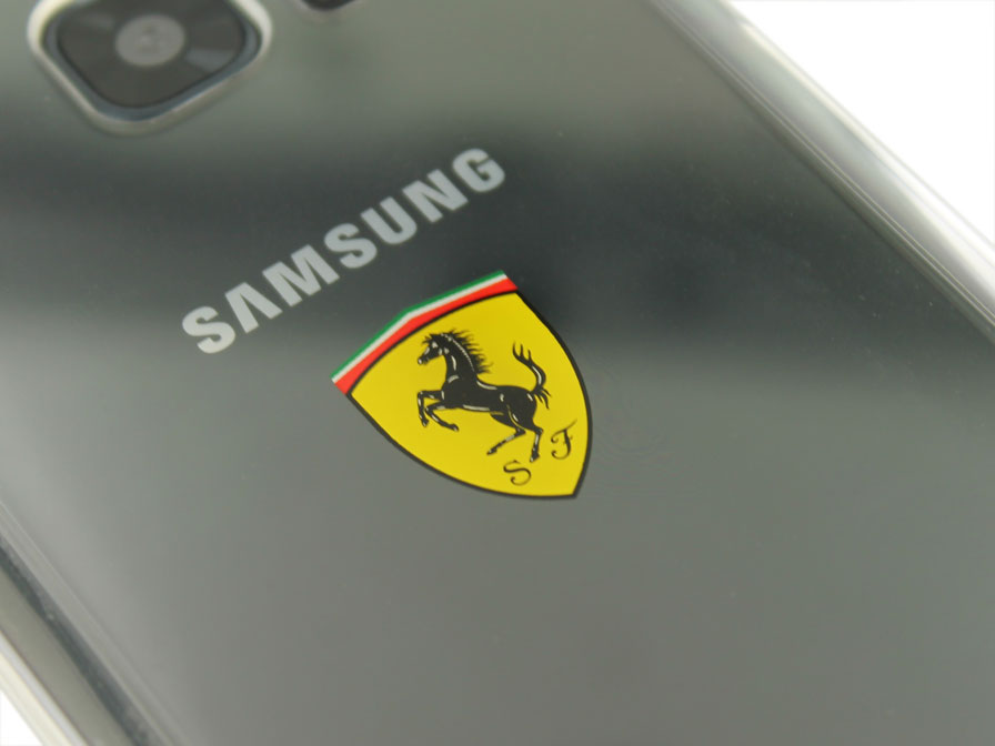 Ferrari TPU Skin Case - Samsung Galaxy S7 Edge Hoesje