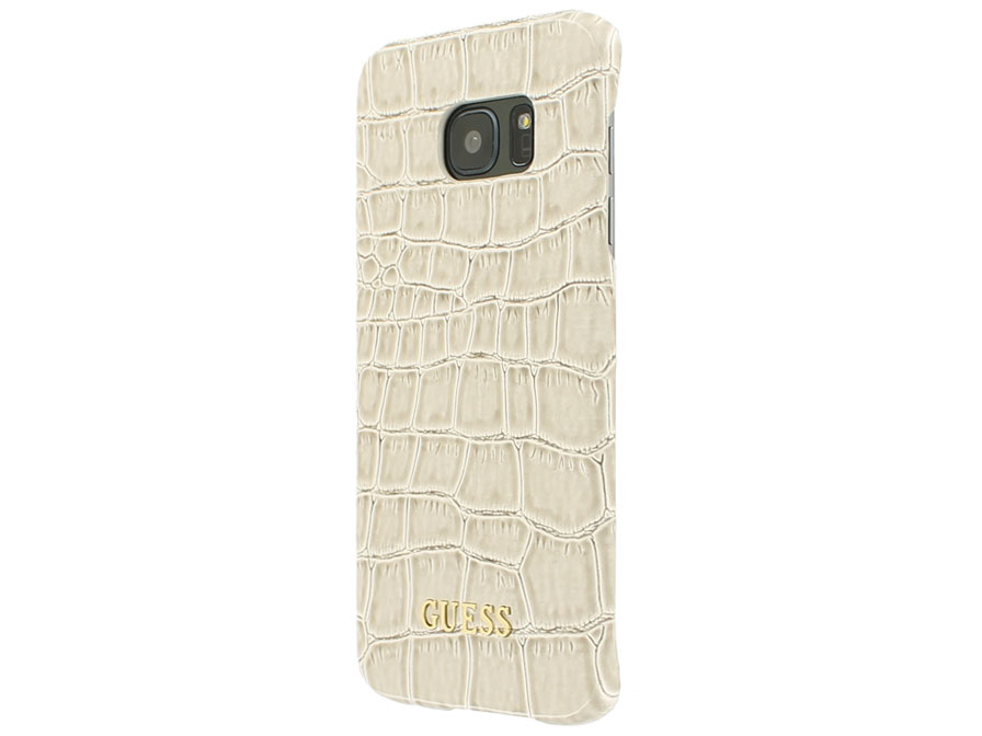 besøgende Kredsløb udluftning Guess Croco Case | Samsung Galaxy S7 Edge hoesje