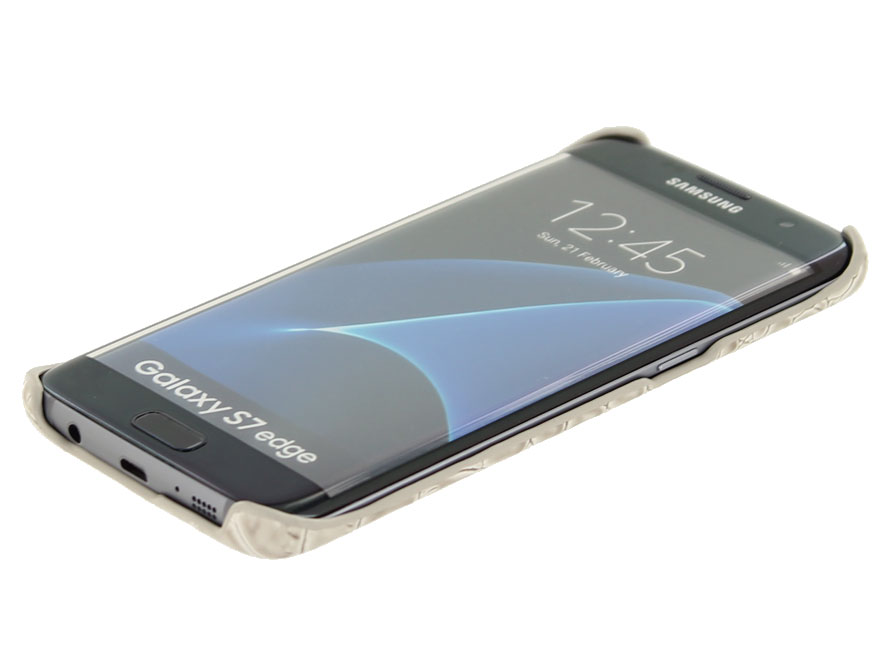 Guess Croco Case - Samsung Galaxy S7 Edge hoesje