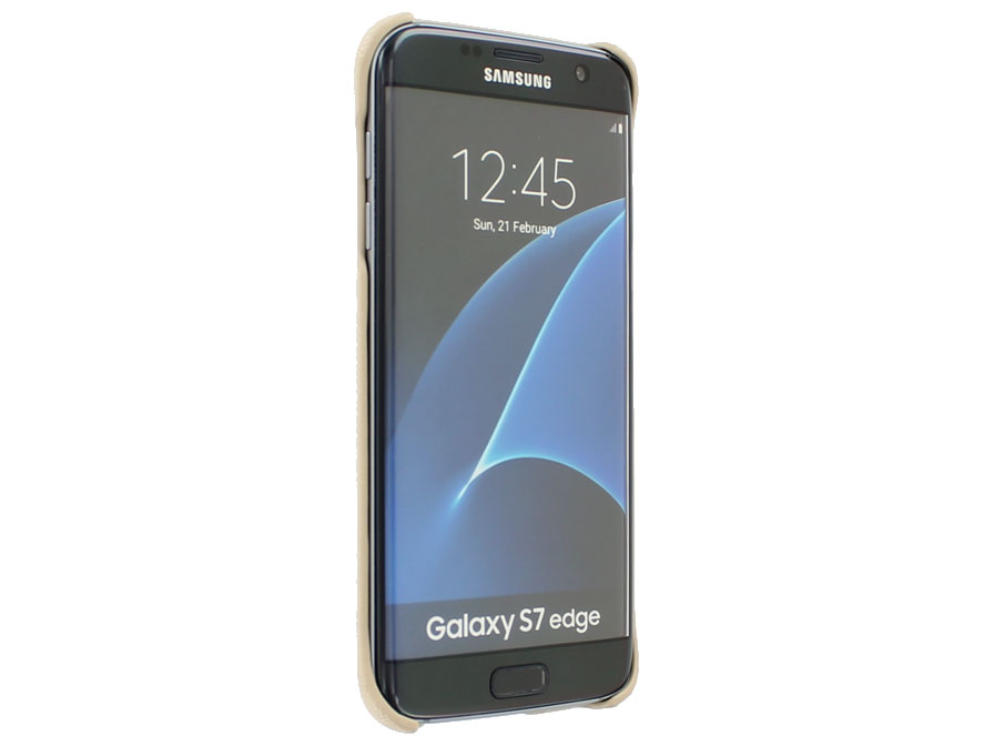 Guess Saffiano Case - Samsung Galaxy S7 Edge hoesje