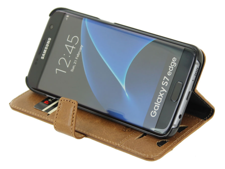 Pierre Cardin Bookcase - Samsung Galaxy S7 Edge hoesje