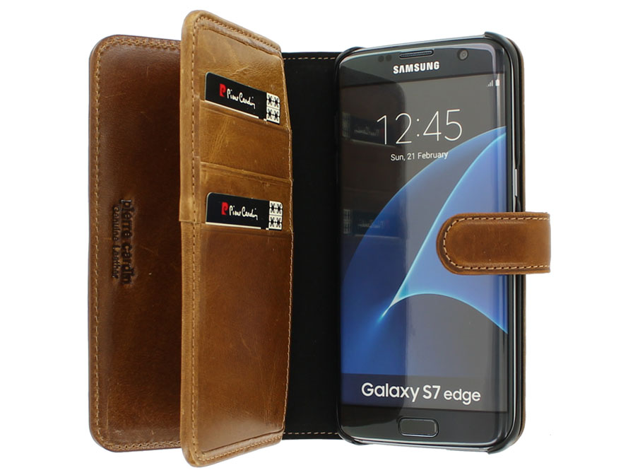 Pierre Cardin Wallet - Samsung Galaxy S7 Edge hoesje