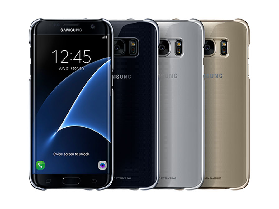 Plaatsen mijn Bij Samsung Galaxy S7 Edge Clear Cover | Origineel Hoesje