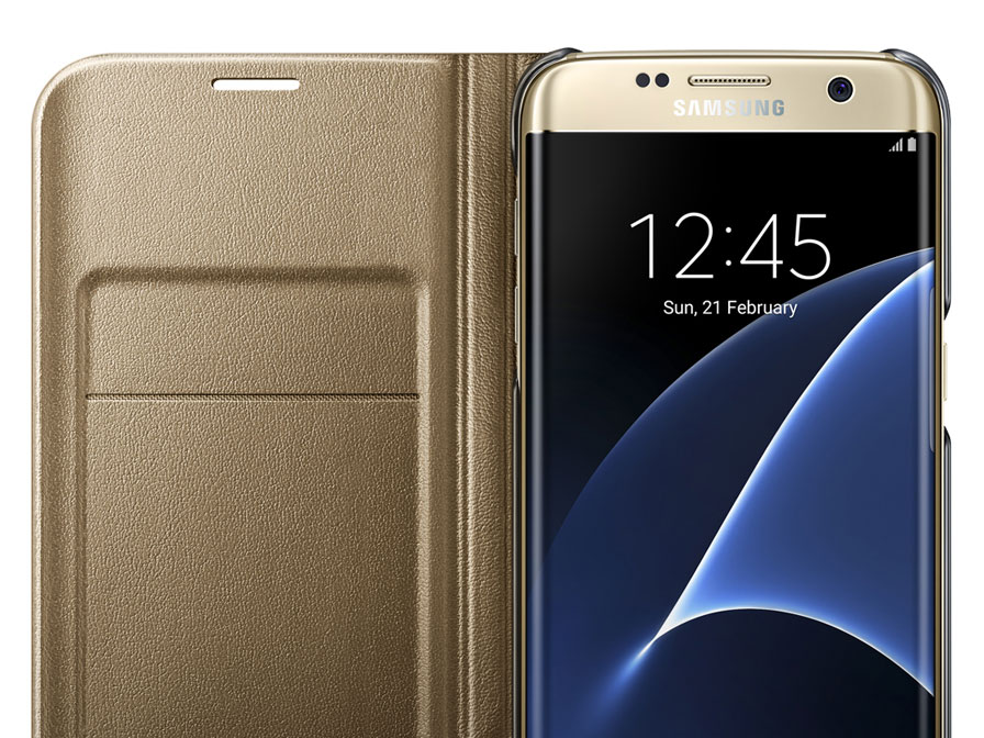 Samsung Galaxy S7 Edge Flip Wallet - Origineel Hoesje