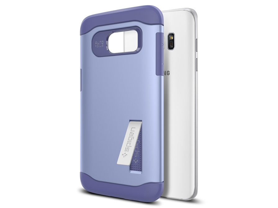 Spigen Slim Armor Lila - Samsung Galaxy S7 Edge hoesje