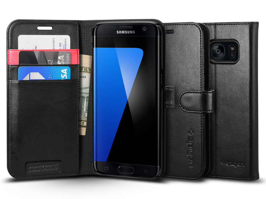 Spigen Wallet S Case - Samsung Galaxy S7 Edge hoesje