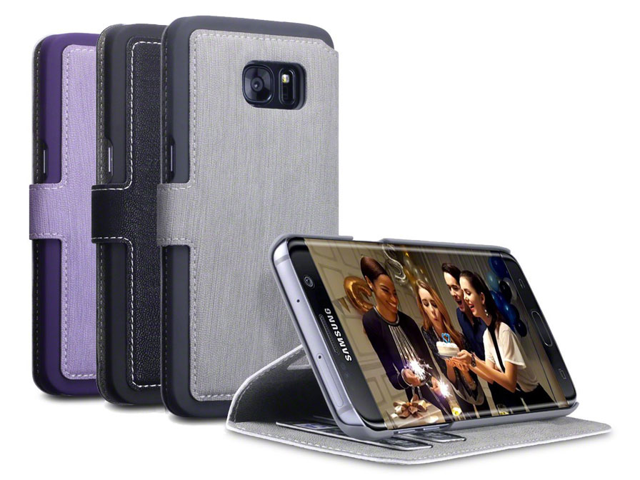 Covert Slim Book Case - Samsung Galaxy S7 Edge hoesje