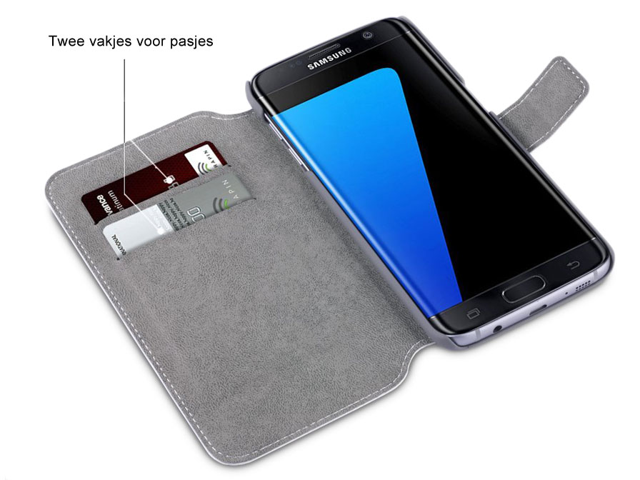 Covert Slim Book Case - Samsung Galaxy S7 Edge hoesje
