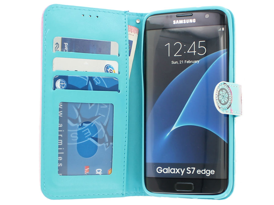 Dreamcatcher C Bookcase - Samsung Galaxy S7 Edge hoesje
