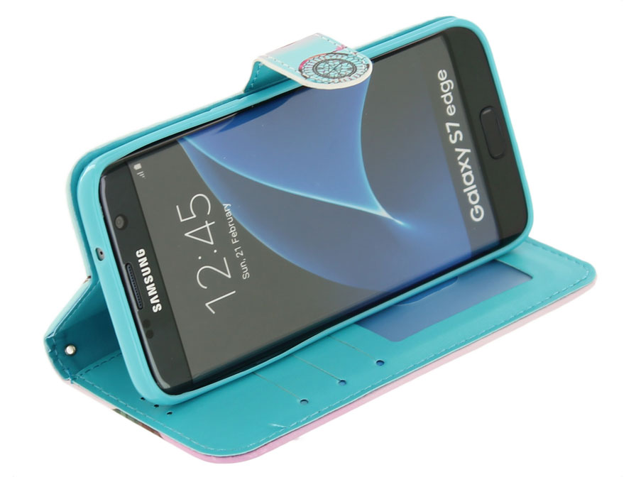 Dreamcatcher C Bookcase - Samsung Galaxy S7 Edge hoesje