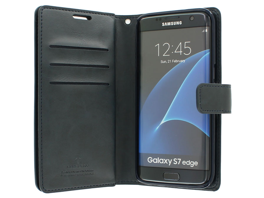 True Wallet Case Blauw - Samsung Galaxy S7 Edge hoesje
