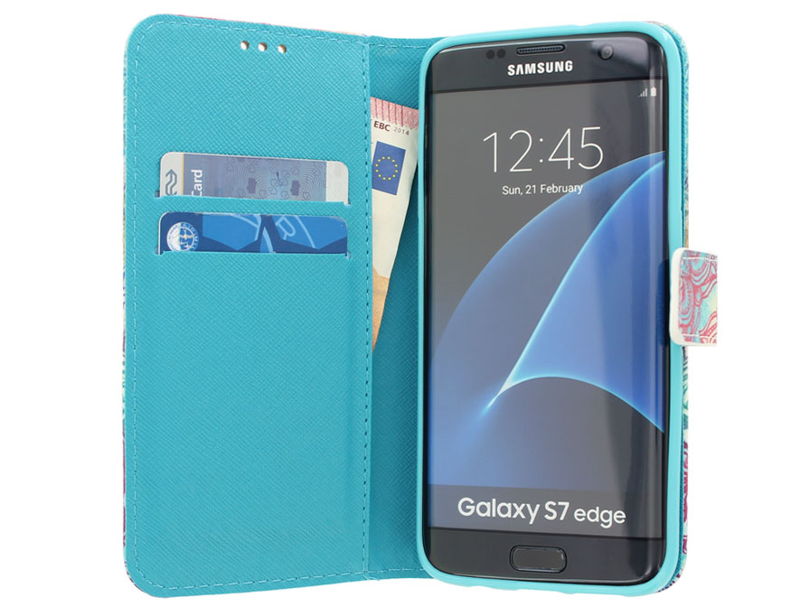Mandela Book Case - Samsung Galaxy S7 Edge hoesje