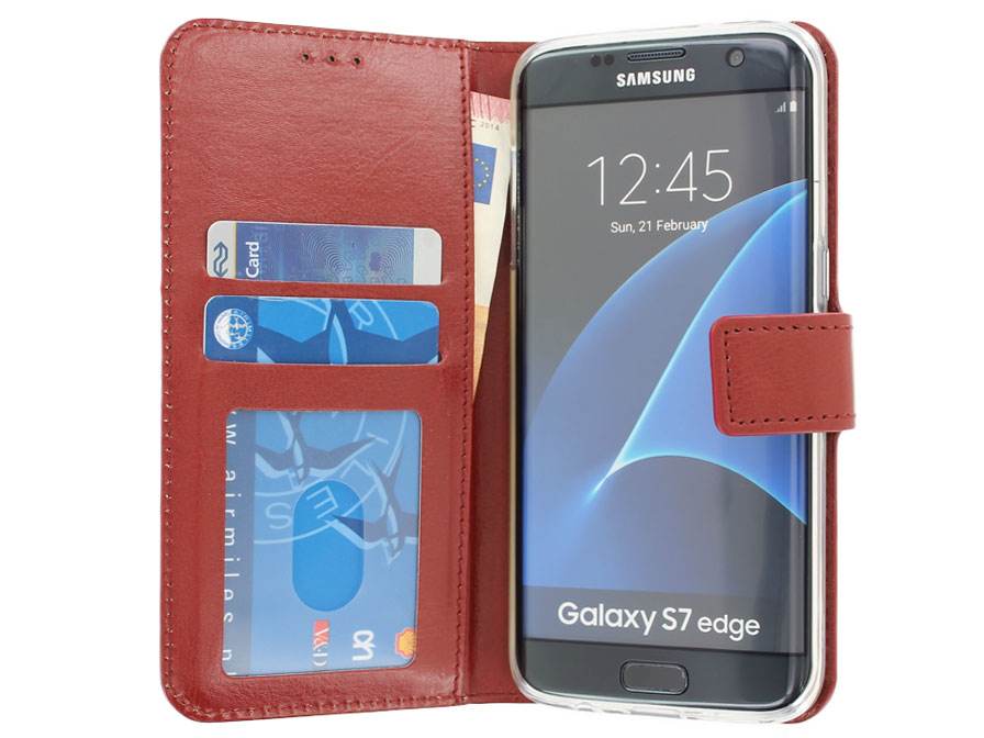 Wallet Book Case - Samsung Galaxy S7 Edge hoesje
